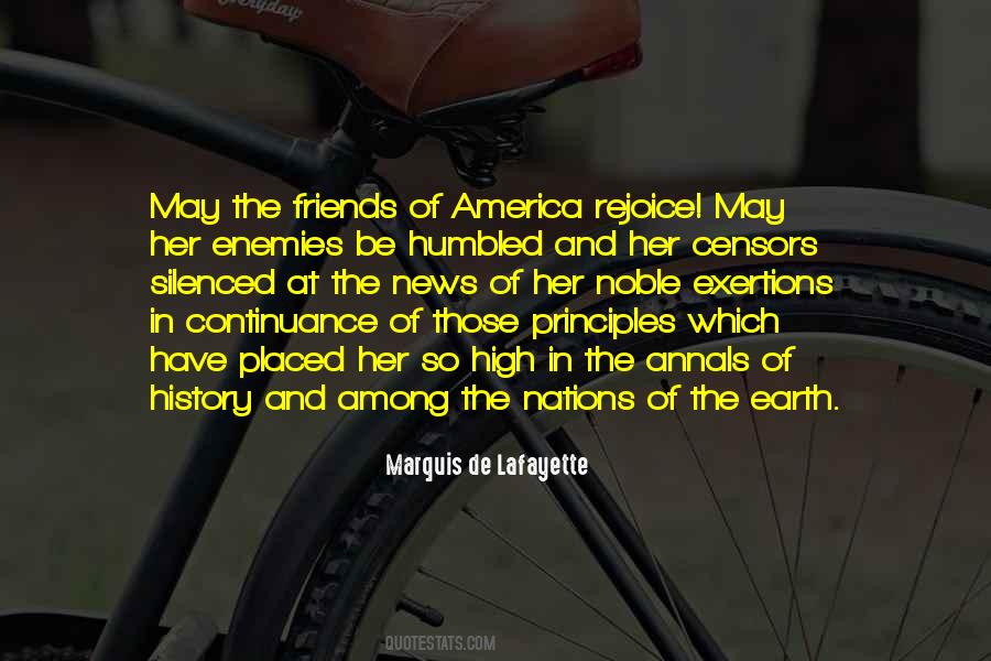 Marquis De Lafayette Quotes #765755