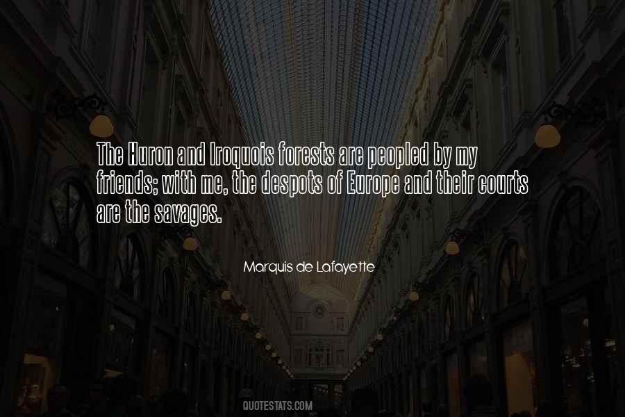 Marquis De Lafayette Quotes #999098