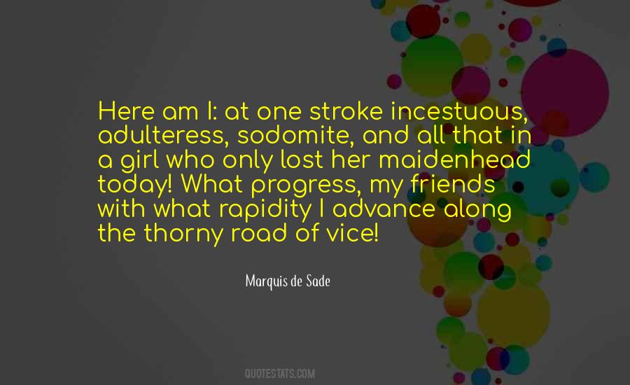 Marquis De Sade Quotes #1009182