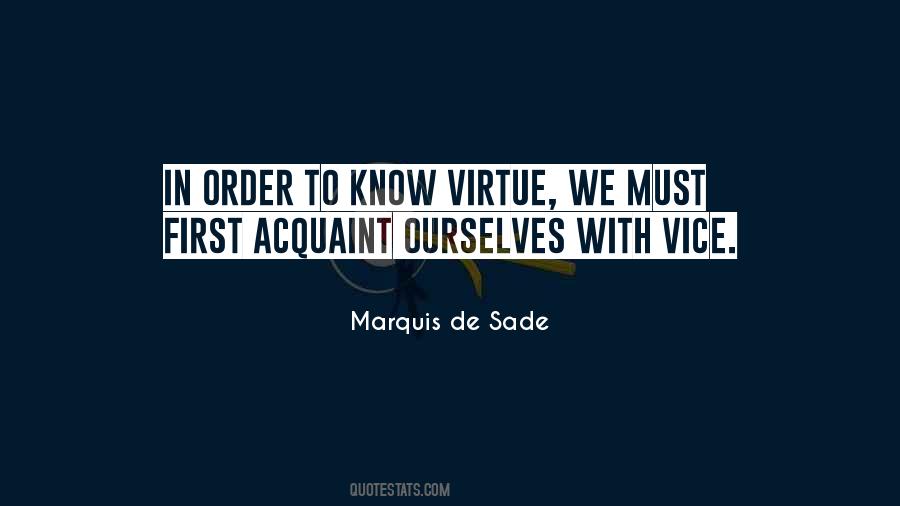 Marquis De Sade Quotes #1033551