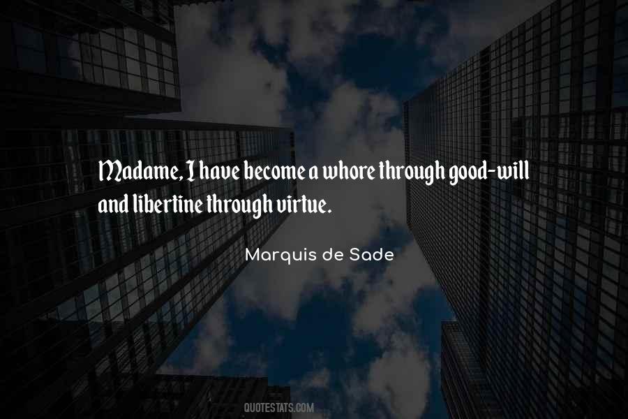 Marquis De Sade Quotes #1412581