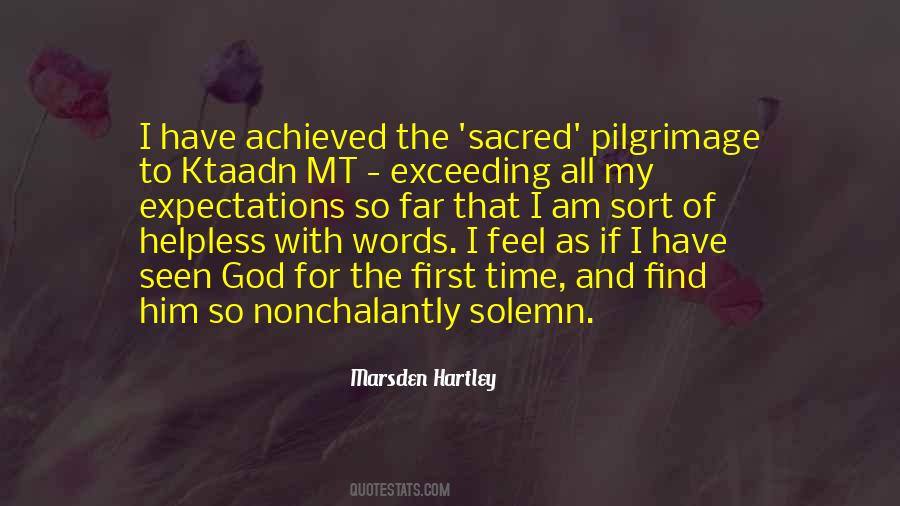 Marsden Hartley Quotes #1088525