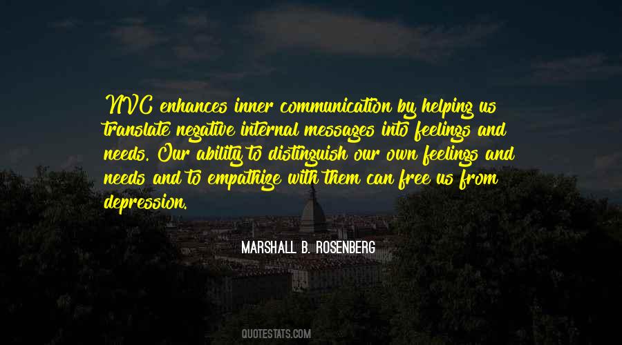 Marshall B. Rosenberg Quotes #1086670