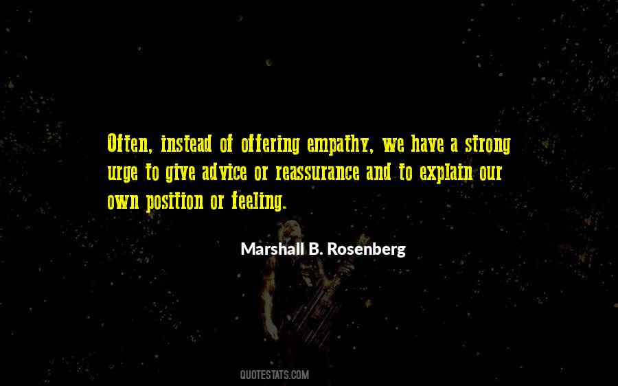 Marshall B. Rosenberg Quotes #1537608