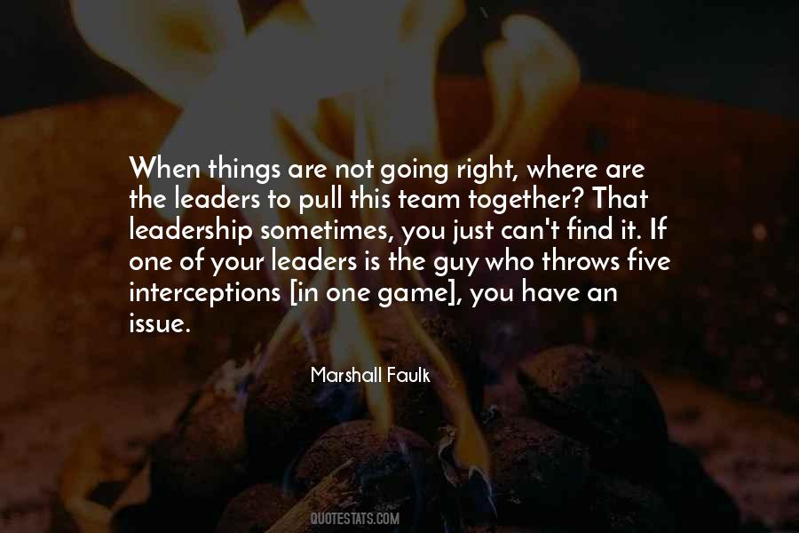 Marshall Faulk Quotes #131447