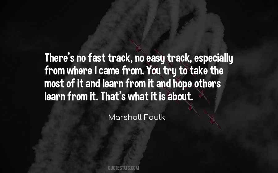Marshall Faulk Quotes #1875299