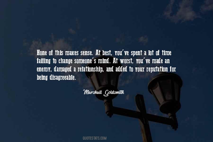 Marshall Goldsmith Quotes #1496844