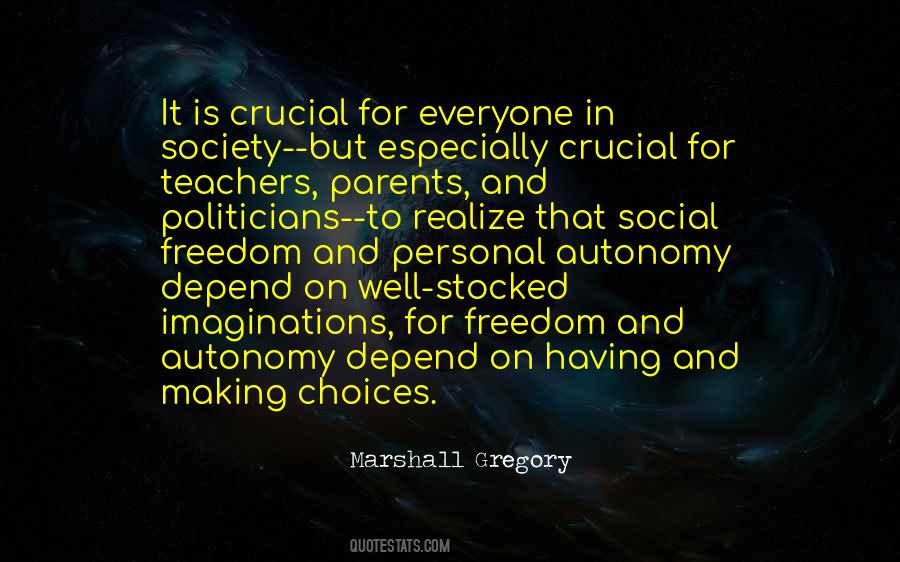 Marshall Gregory Quotes #1649434