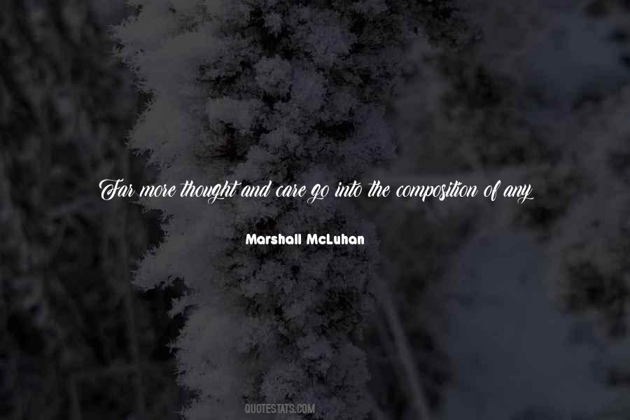 Marshall McLuhan Quotes #1486144