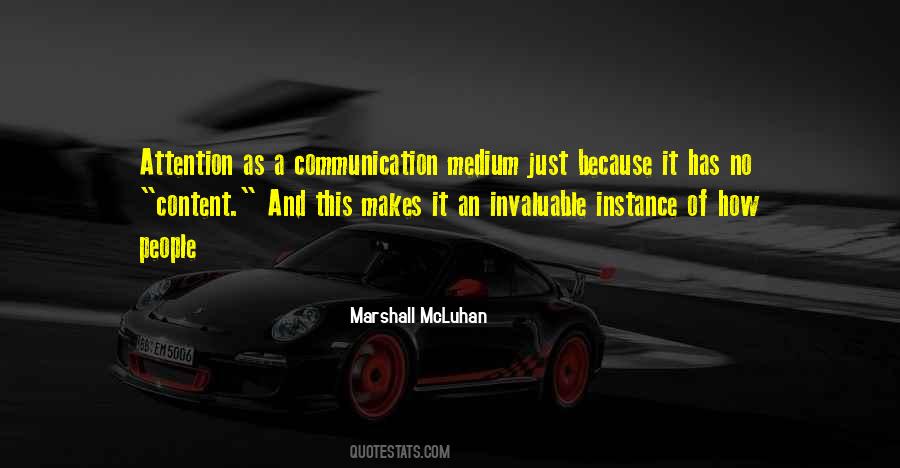 Marshall McLuhan Quotes #209657