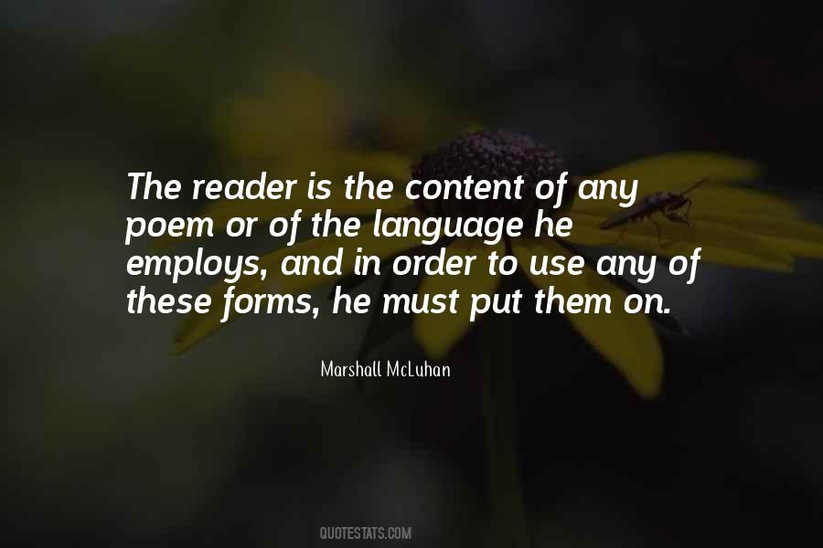 Marshall McLuhan Quotes #564004