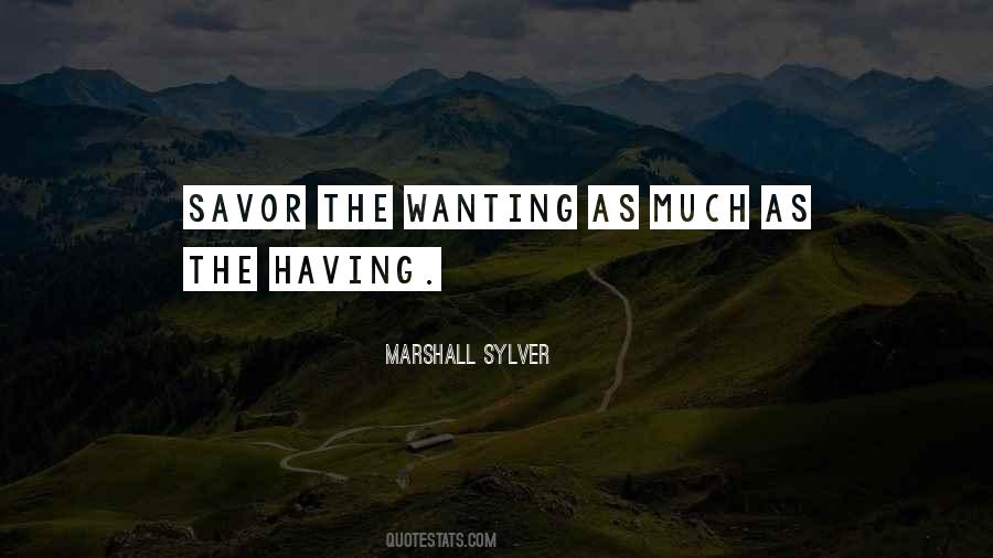 Marshall Sylver Quotes #166049