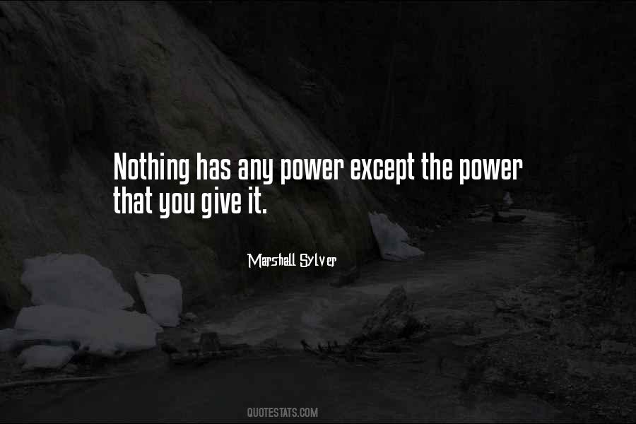 Marshall Sylver Quotes #278315