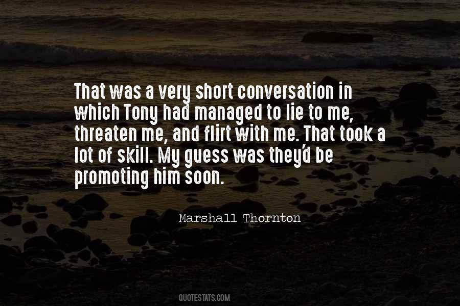 Marshall Thornton Quotes #1068540 Marshall Thornton Quotes #1068540