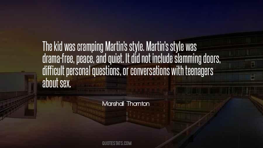 Marshall Thornton Quotes #860290