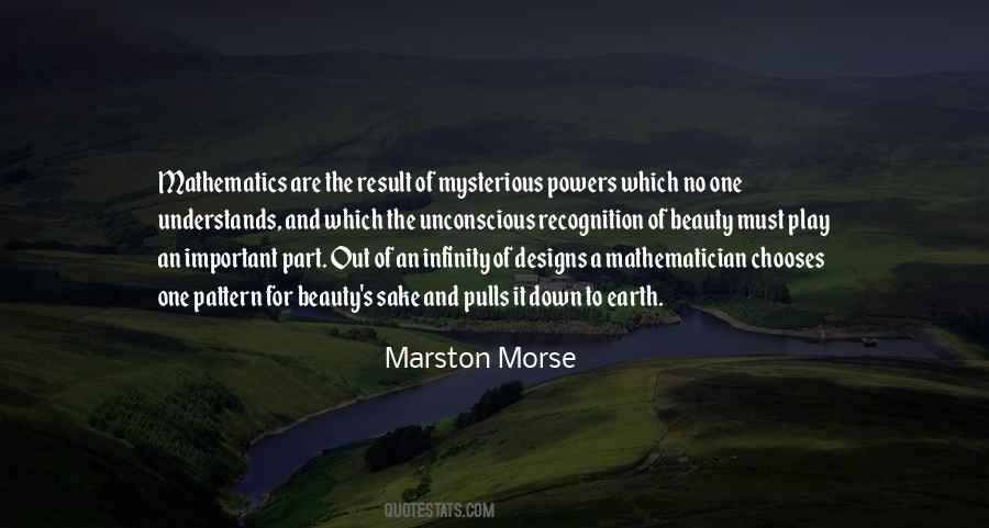 Marston Morse Quotes #968049