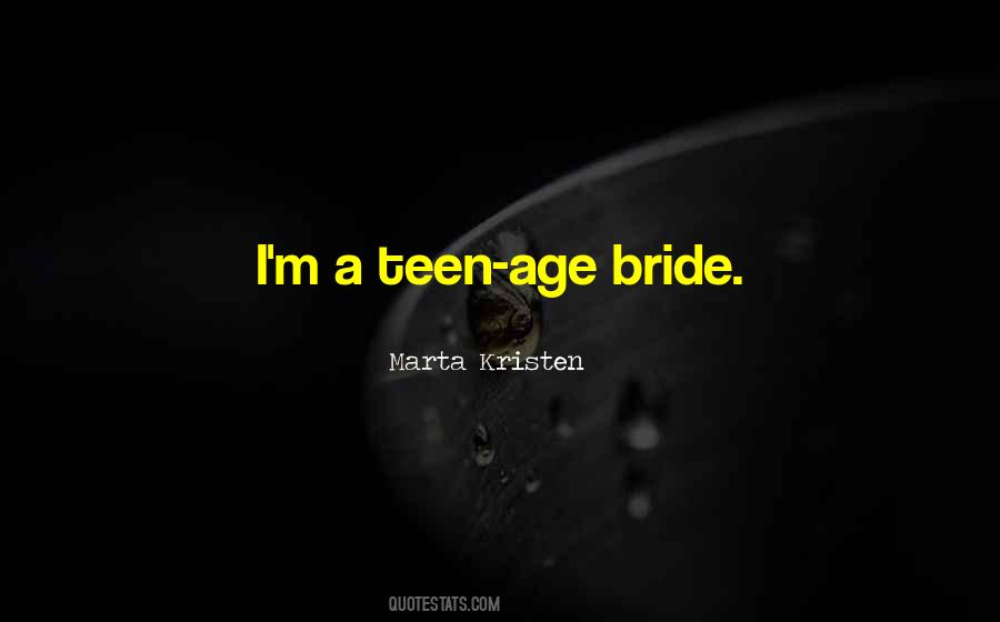 Marta Kristen Quotes #946803