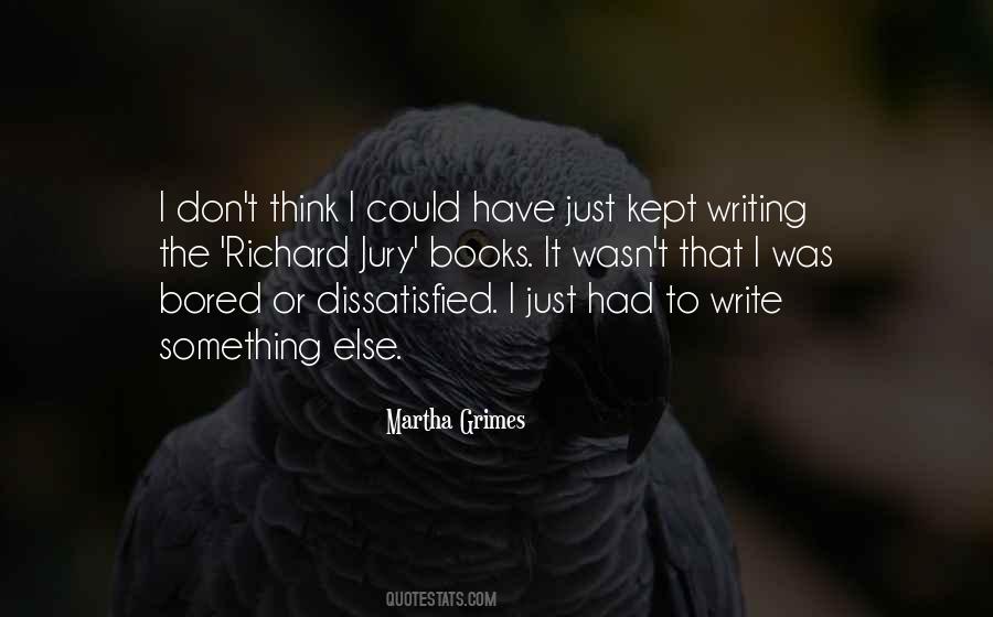 Martha Grimes Quotes #731628