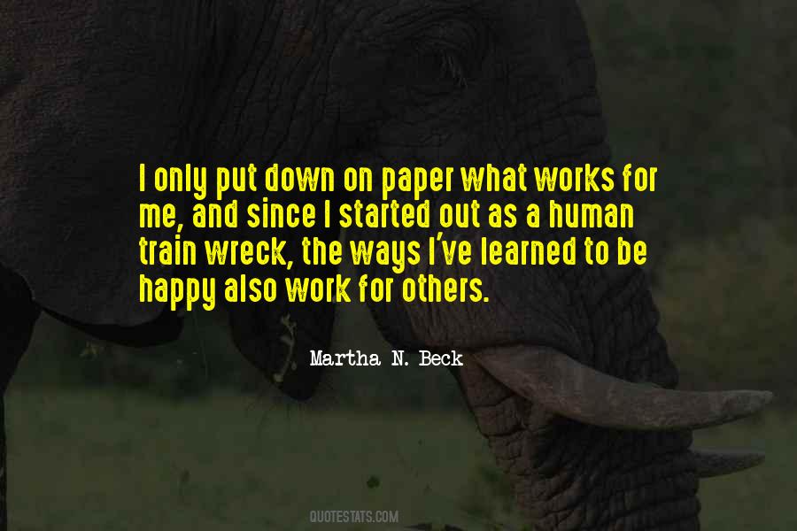 Martha N. Beck Quotes #1082576