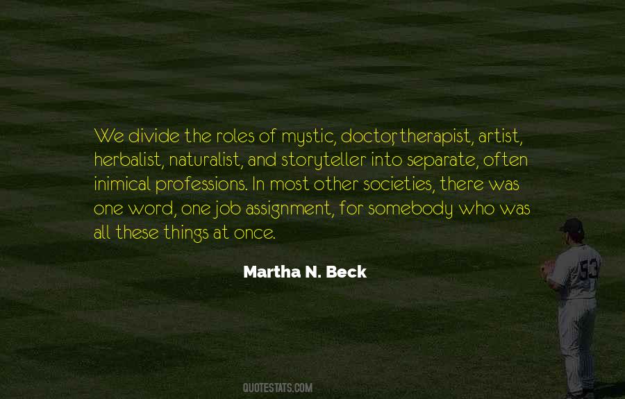 Martha N. Beck Quotes #1093690
