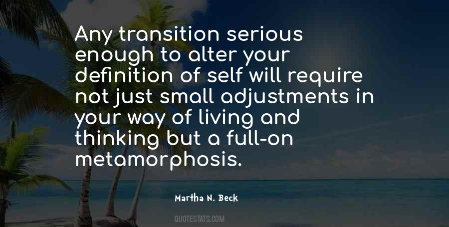 Martha N. Beck Quotes #1727543