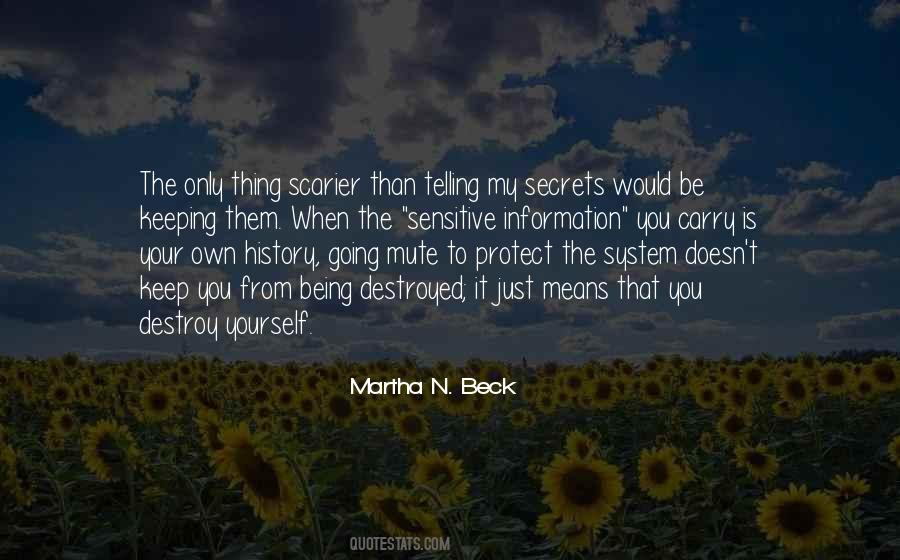 Martha N. Beck Quotes #83575