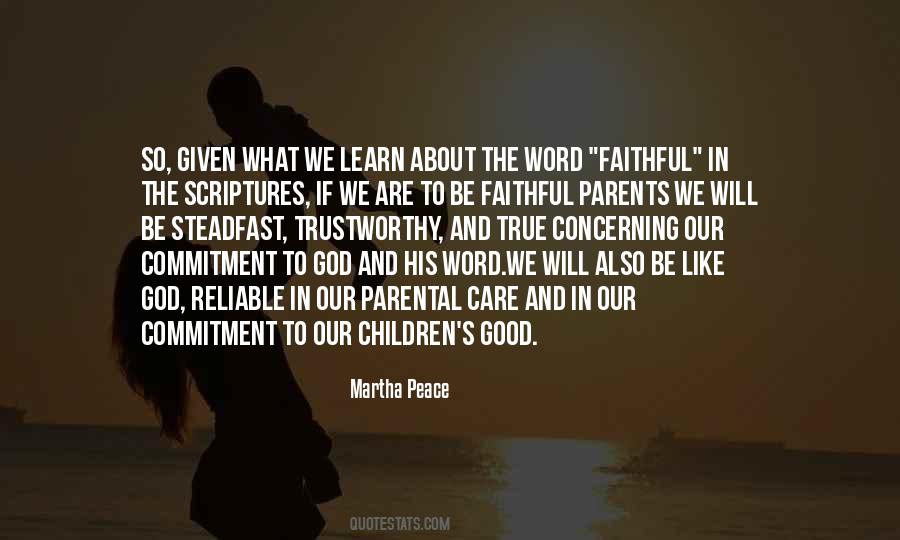 Martha Peace Quotes #242026