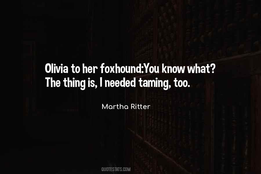 Martha Ritter Quotes #196419