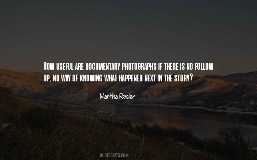 Martha Rosler Quotes #1602105