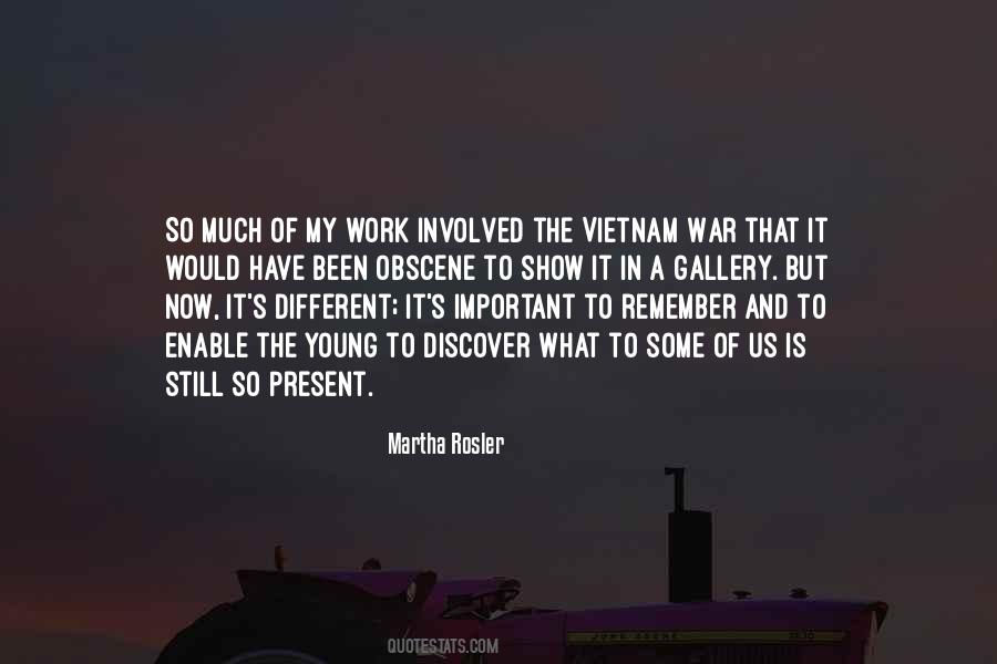 Martha Rosler Quotes #985315