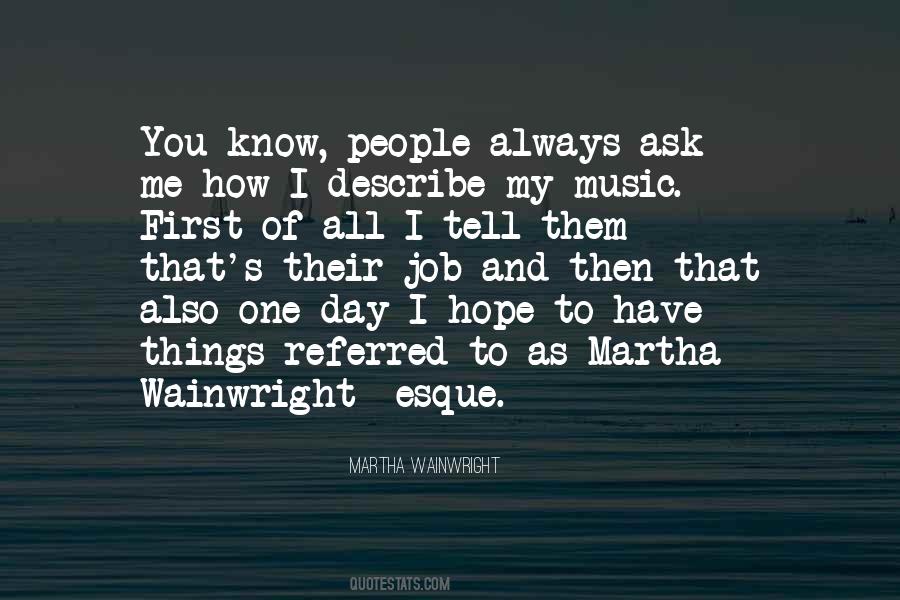 Martha Wainwright Quotes #45972