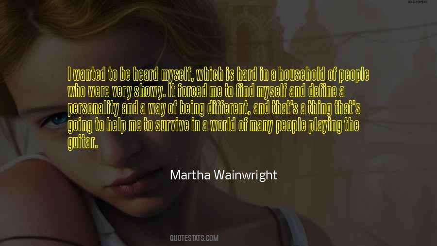 Martha Wainwright Quotes #512099