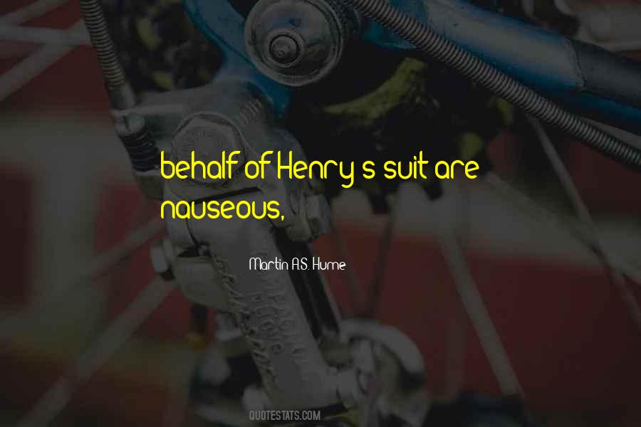 Martin A.S. Hume Quotes #1174201 Martin A.S. Hume Quotes #1174201