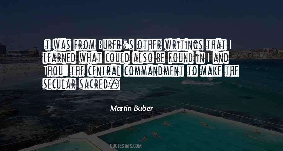 Martin Buber Quotes #69611