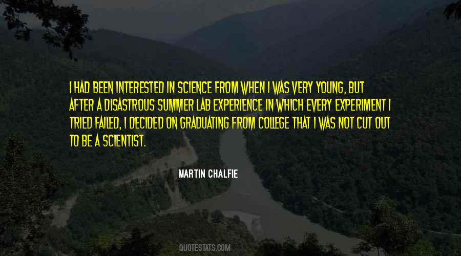 Martin Chalfie Quotes #88172