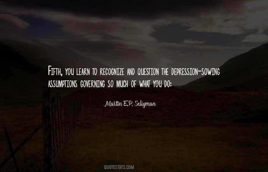 Martin E.P. Seligman Quotes #638323