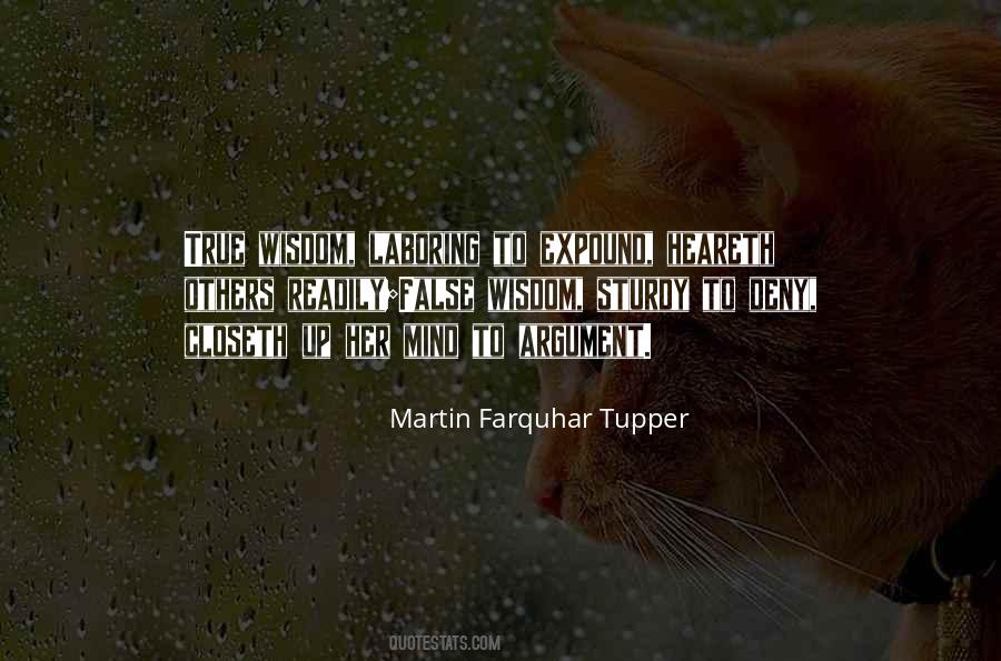 Martin Farquhar Tupper Quotes #454358