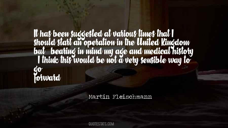 Martin Fleischmann Quotes #1665634