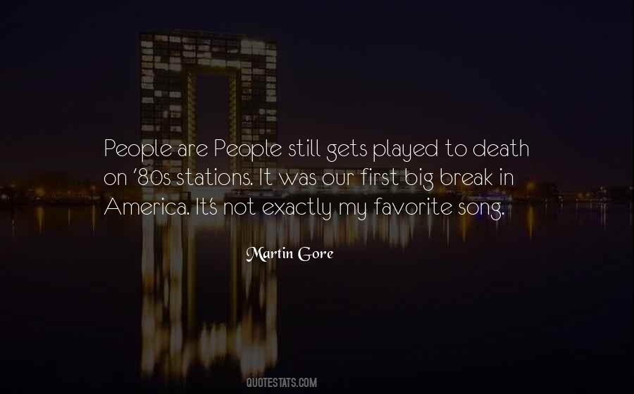 Martin Gore Quotes #1287017