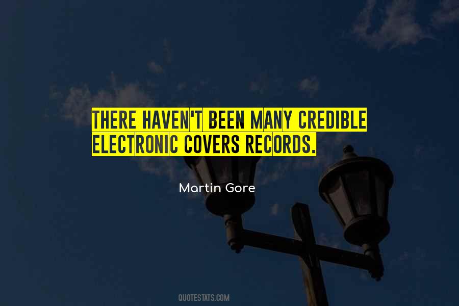 Martin Gore Quotes #1701208