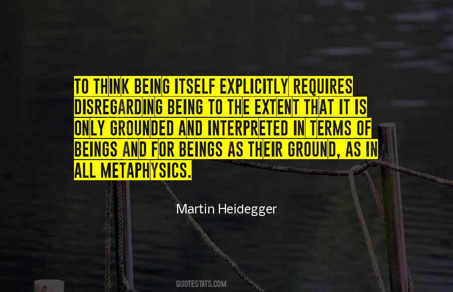 Martin Heidegger Quotes #489611