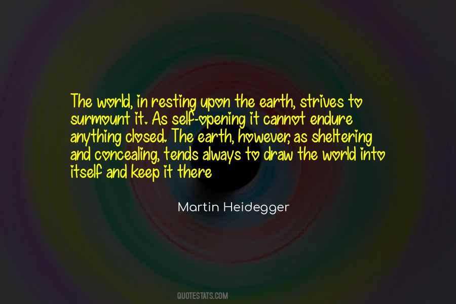 Martin Heidegger Quotes #501663