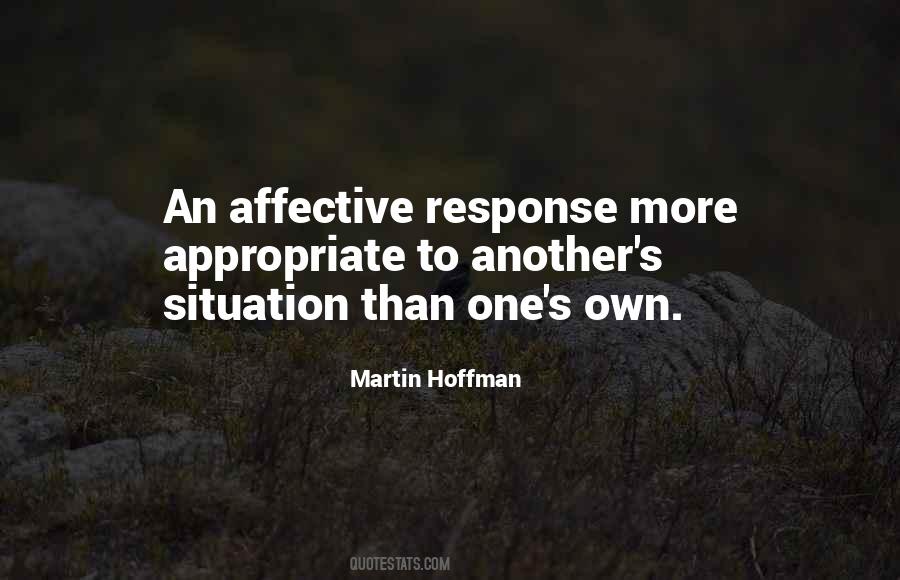 Martin Hoffman Quotes #147387