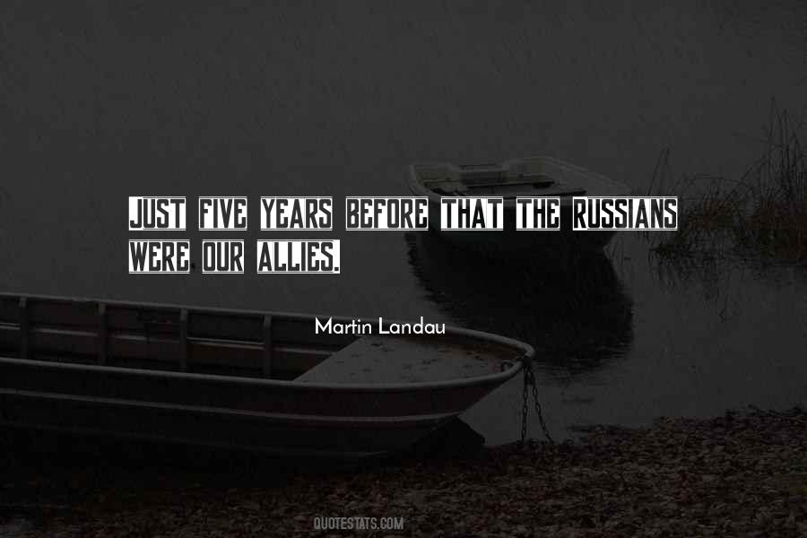 Martin Landau Quotes #117896