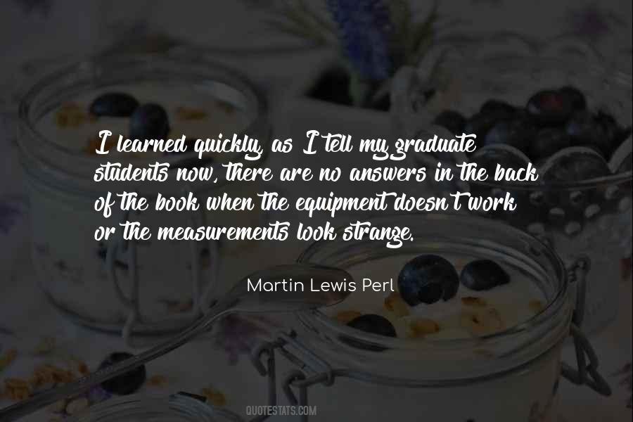 Martin Lewis Perl Quotes #1823423