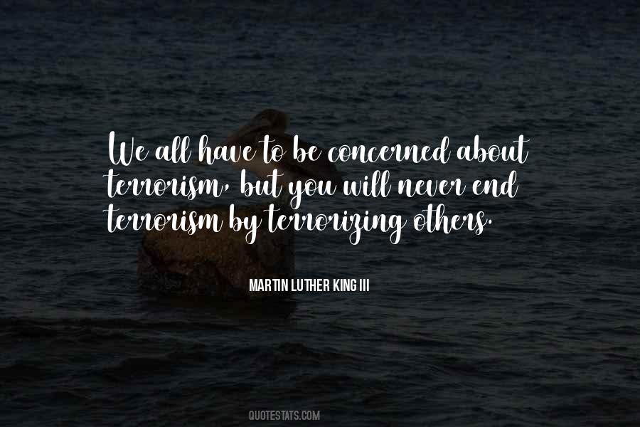 Martin Luther King III Quotes #125279