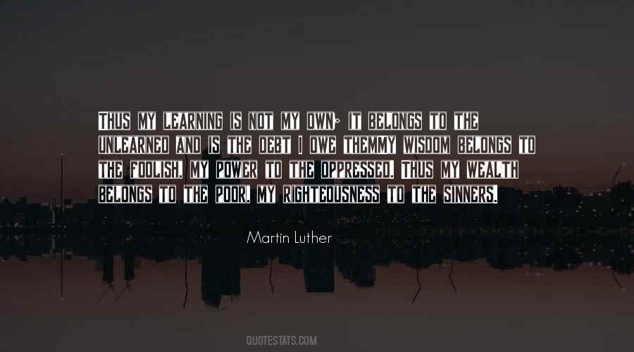 Martin Luther Quotes #229149