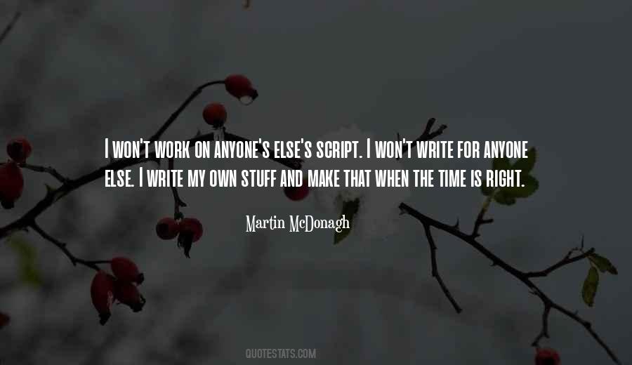 Martin McDonagh Quotes #1065855