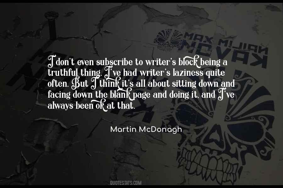 Martin McDonagh Quotes #439637