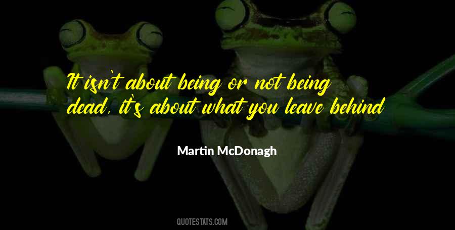Martin McDonagh Quotes #966512
